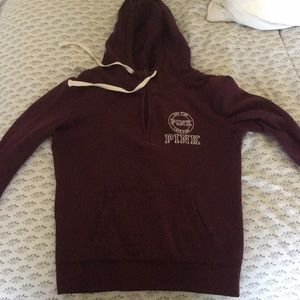 maroon hoodie!